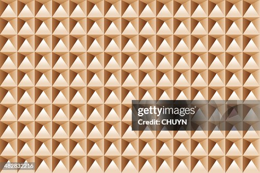 Pyramidal shape background Pyramidal shape background