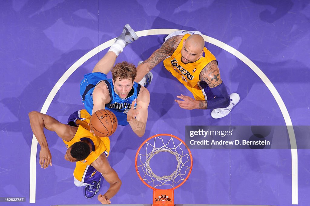 Dallas Mavericks v Los Angeles Lakers