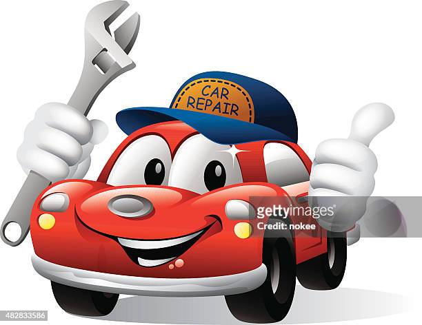 Cartoon Car Repair High-Res Vector Graphic - Getty Images