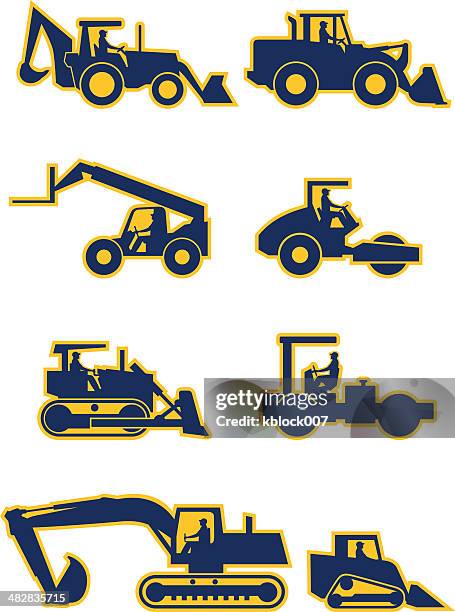 Payloader Silhouette Photos and Premium High Res Pictures - Getty Images