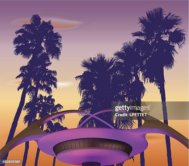 lax airport - lax airport stock illustrations