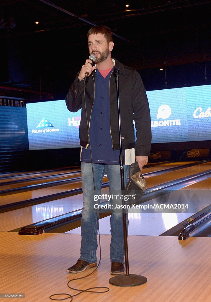 49th Annual Academy Of Country Music Awards - Folds Of Honor Patriot Bowling Tournament