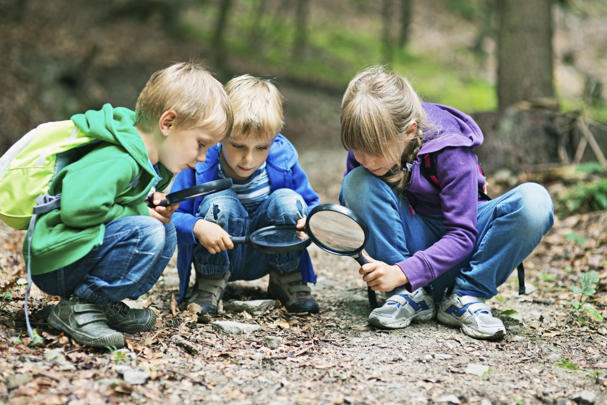 learning outdoors