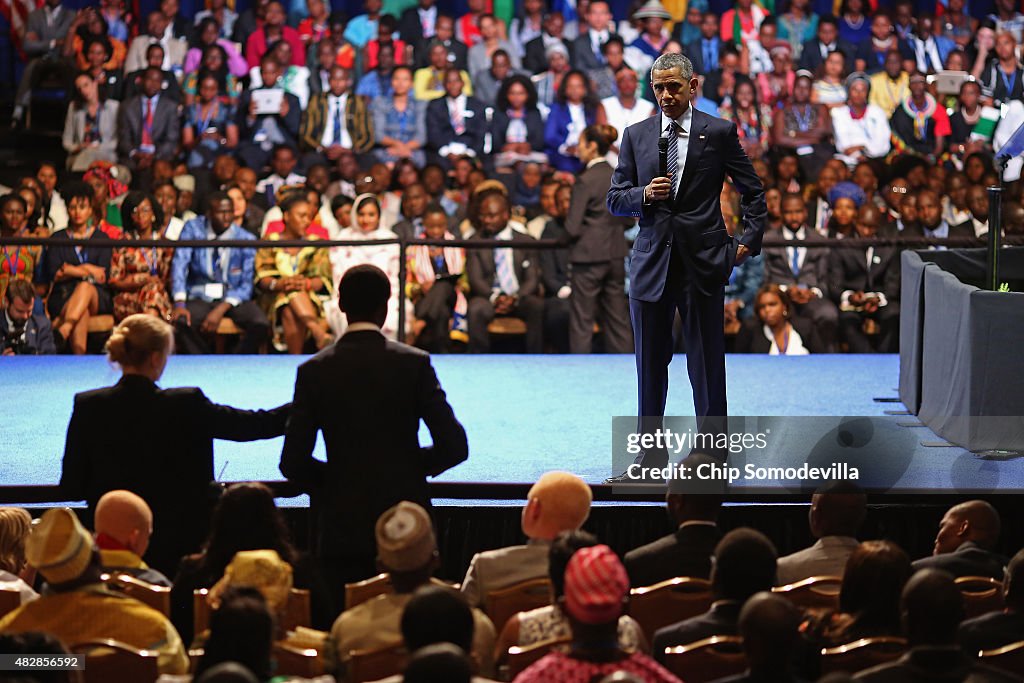 President Obama Addresses Young African Leaders Initiative Summit