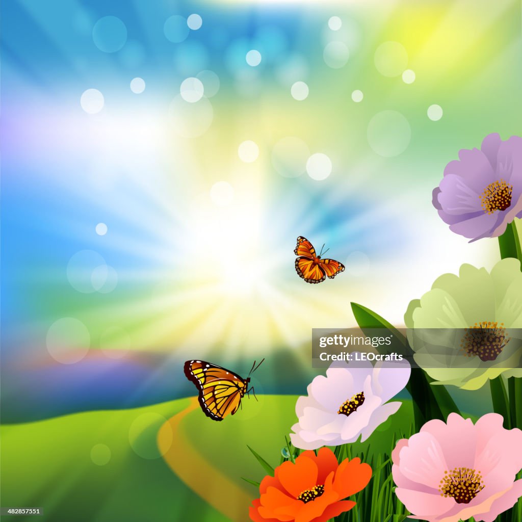 Spring Background High-Res Vector Graphic - Getty Images