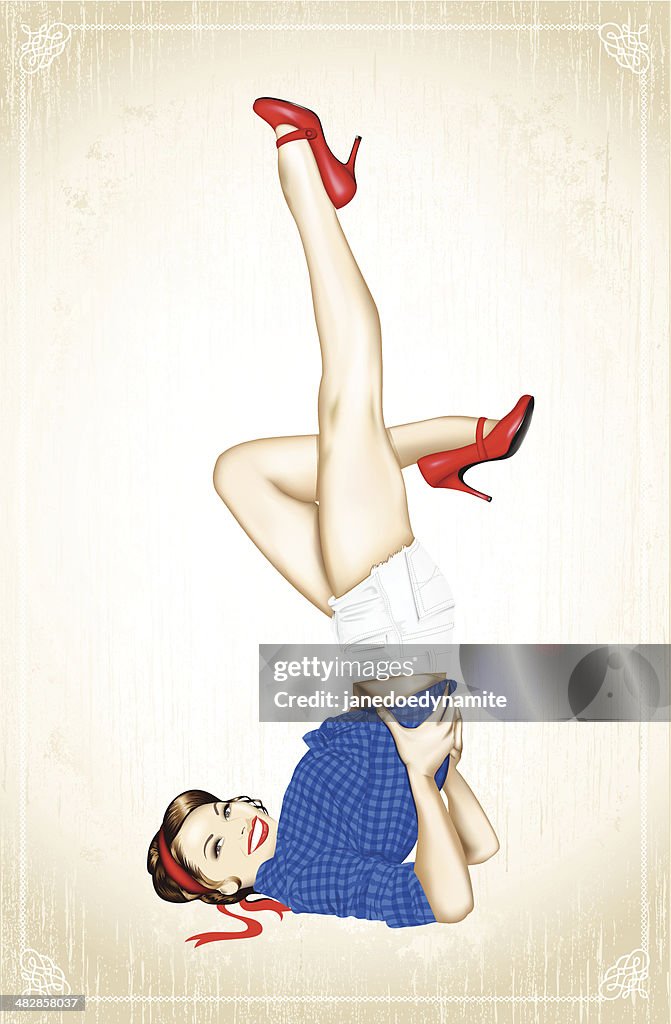 Vintage 1950's Pin-Up