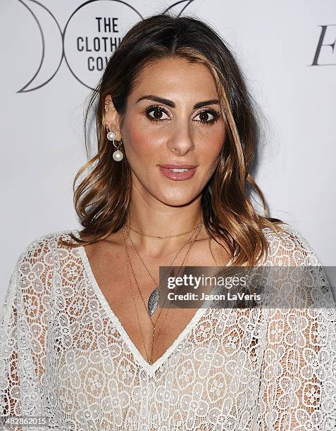 Jewelry designer Elodie Khayat attends the launch of "The Clothing Coven" at Elodie K. On April 4, 2014 in West Hollywood, California.