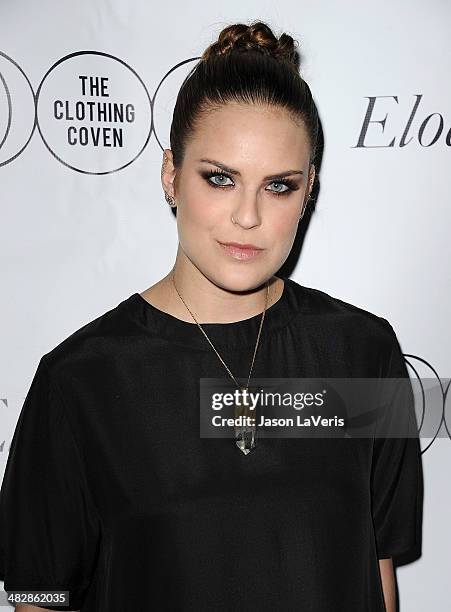 Tallulah Willis attends the launch of "The Clothing Coven" at Elodie K. On April 4, 2014 in West Hollywood, California.