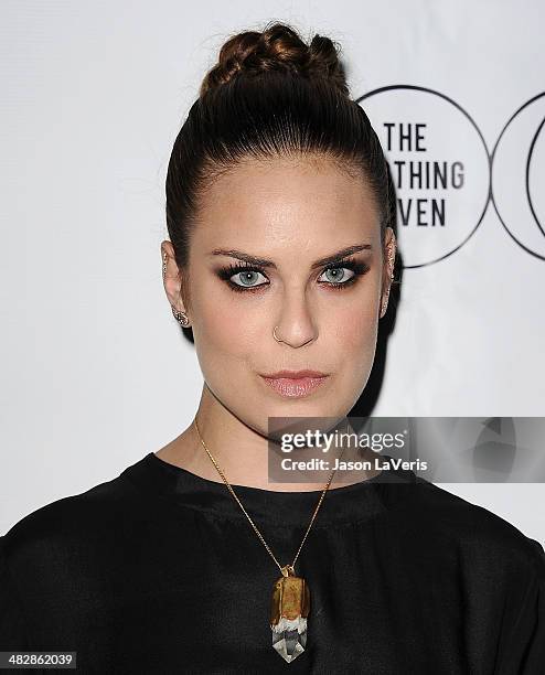 Tallulah Willis attends the launch of "The Clothing Coven" at Elodie K. On April 4, 2014 in West Hollywood, California.