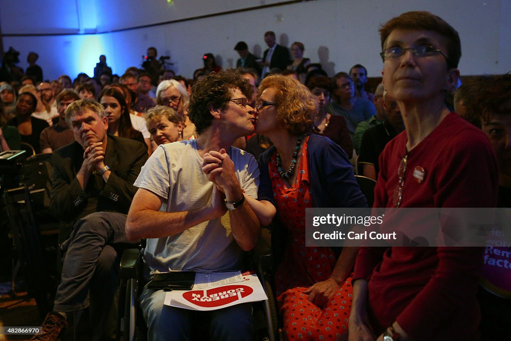 Jeremy Corbyn And Ken Livingstone Attend A Labour Leadership Rally