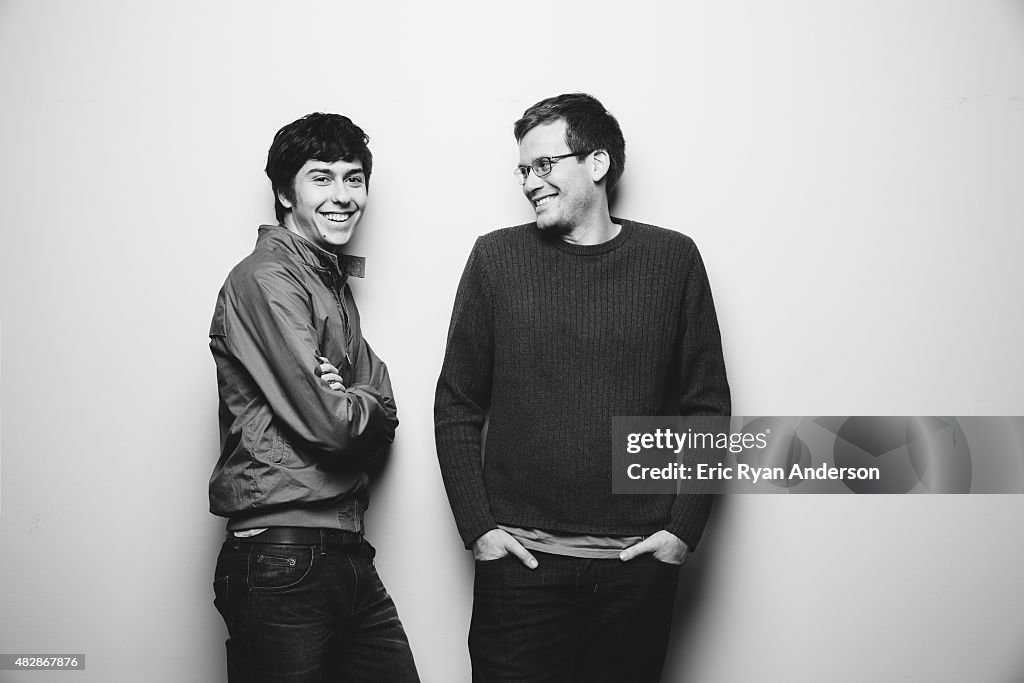 Nat Wolff and John Green, the Hollywood Reporter, November 25, 2014