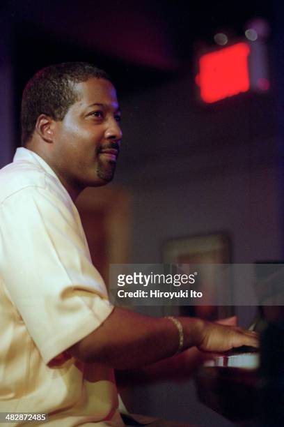 Eric Dolphy Tribute Concert at Iridium on Thursday night, August 28, 2003.This image:Eric Reed.