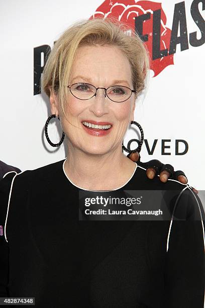 Meryl Streep attends "Ricki And The Flash" New York Premiere at AMC Lincoln Square Theater on August 3, 2015 in New York City.