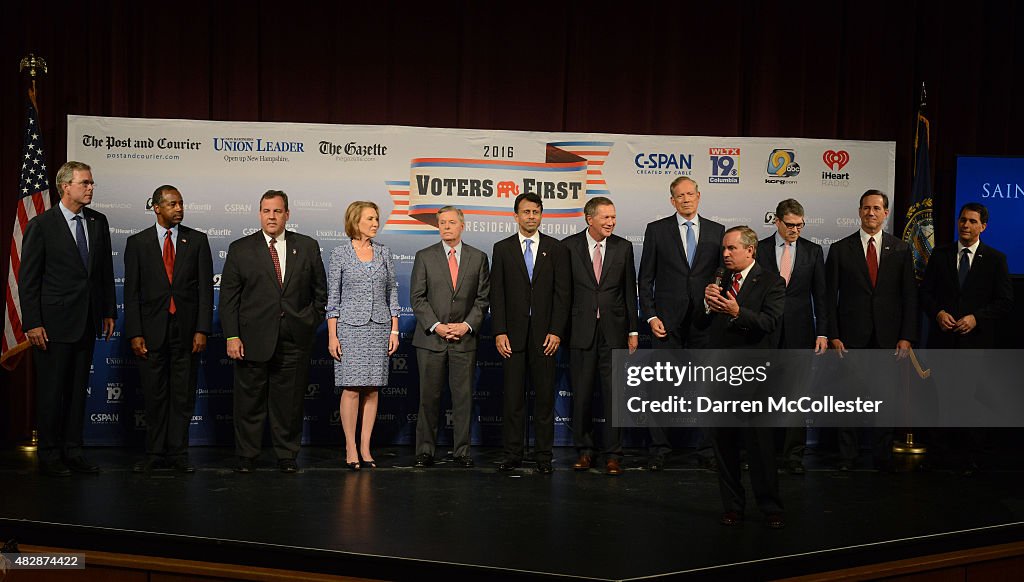 GOP Candidates Square Off At Voters First Forum In New Hampshire