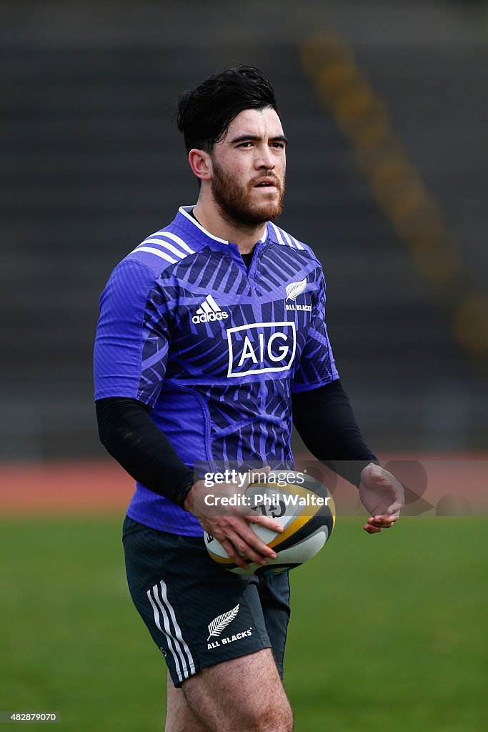 New Zealand All Blacks Training Session