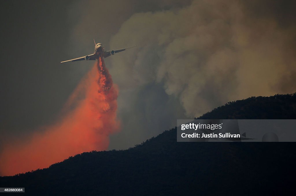Rocky Fire Expands To 60,000 Acres In Drought-Ridden Northern California