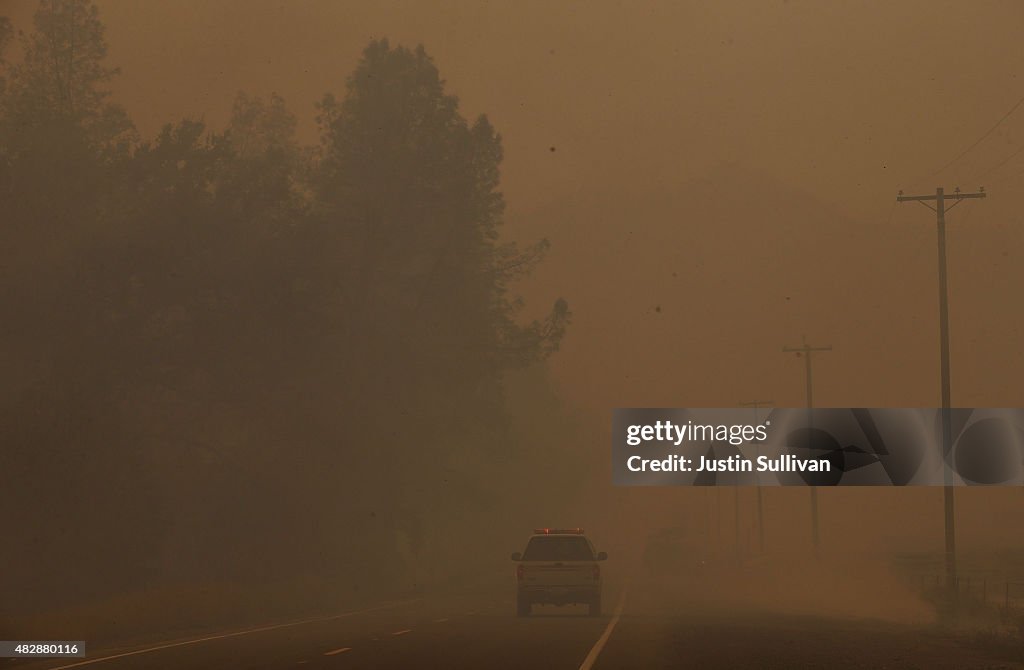 Rocky Fire Expands To 60,000 Acres In Drought-Ridden Northern California