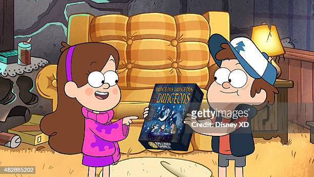 Dungeons, Dungeons, and More Dungeons" - Dipper finds an unlikely friend to join him with his newest obsession, a board game called "Dungeons,...