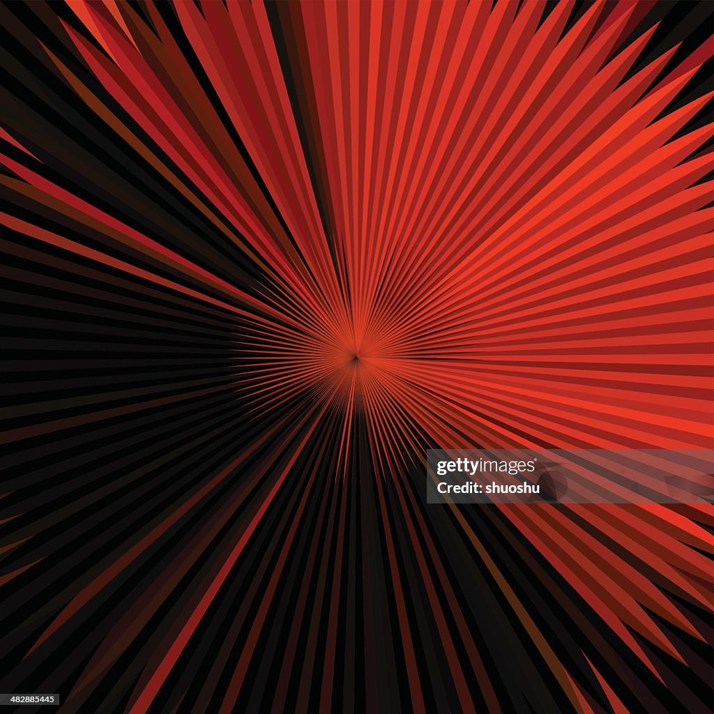 Abstract red technology shape background