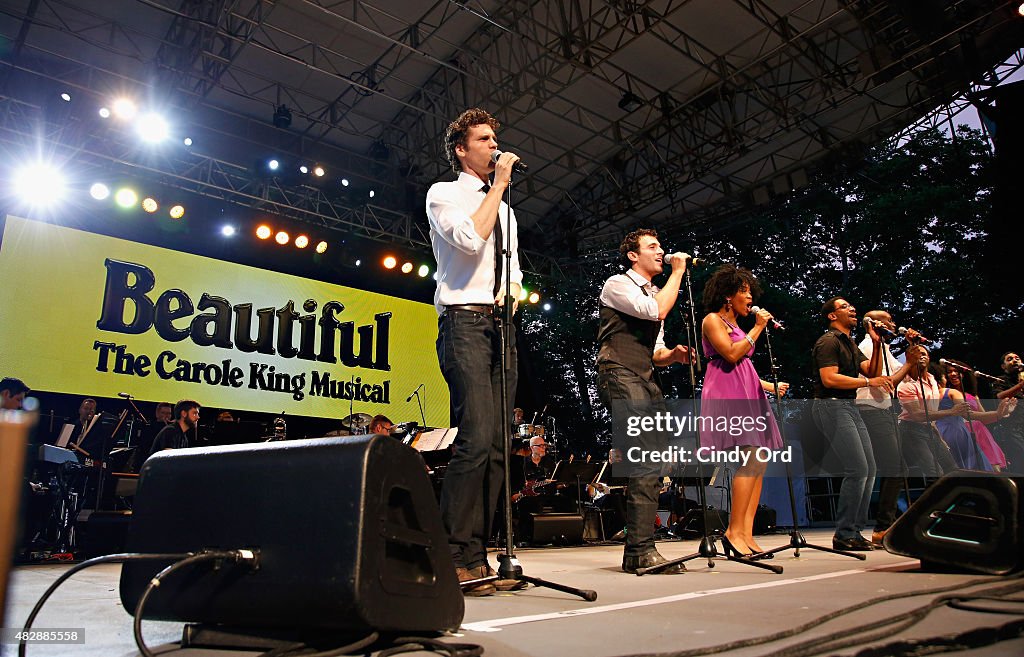 SummerStage Presents: "Beautiful: Carole King Musical" Songs In Concert