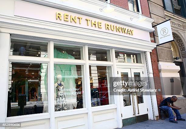 Atmosphere of Rent the Runway during Kicked It In The Heels Day Of Beauty held at Rent The Runway on August 3, 2015 in New York City.