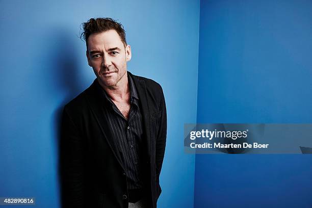 Actor Marton Csokas of AMC's 'Into the Badlands' poses in the Getty Images Portrait Studio powered by Samsung Galaxy at the 2015 Summer TCA's at The...