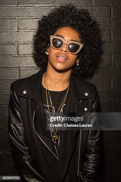 Singer Princeton of Mindless Behavior attends Christian Casey Combs' 16th birthday party at 1OAK on April 4, 2014 in West Hollywood, California.