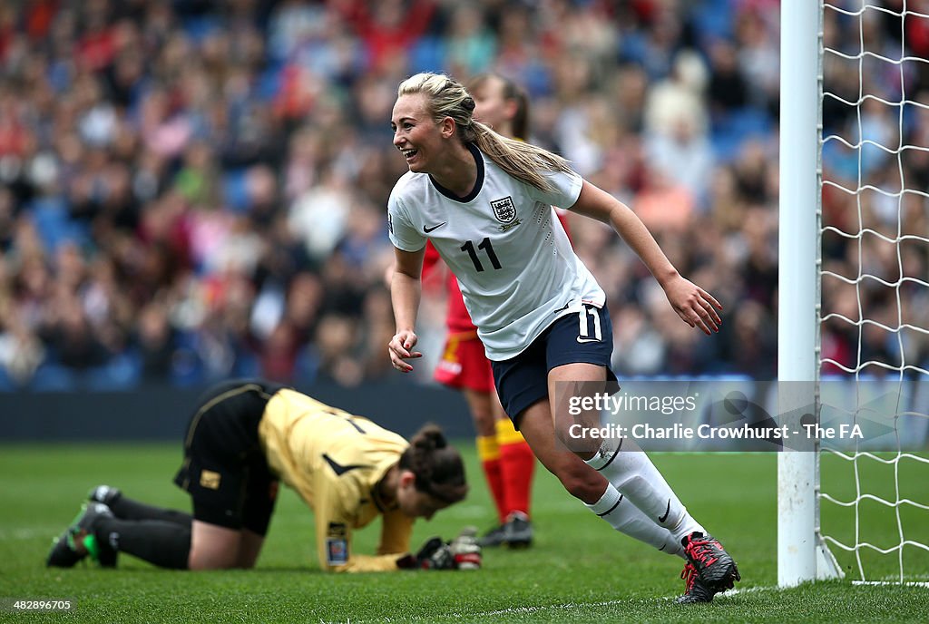 England v Montenegro: FIFA Women's World Cup Qualifier