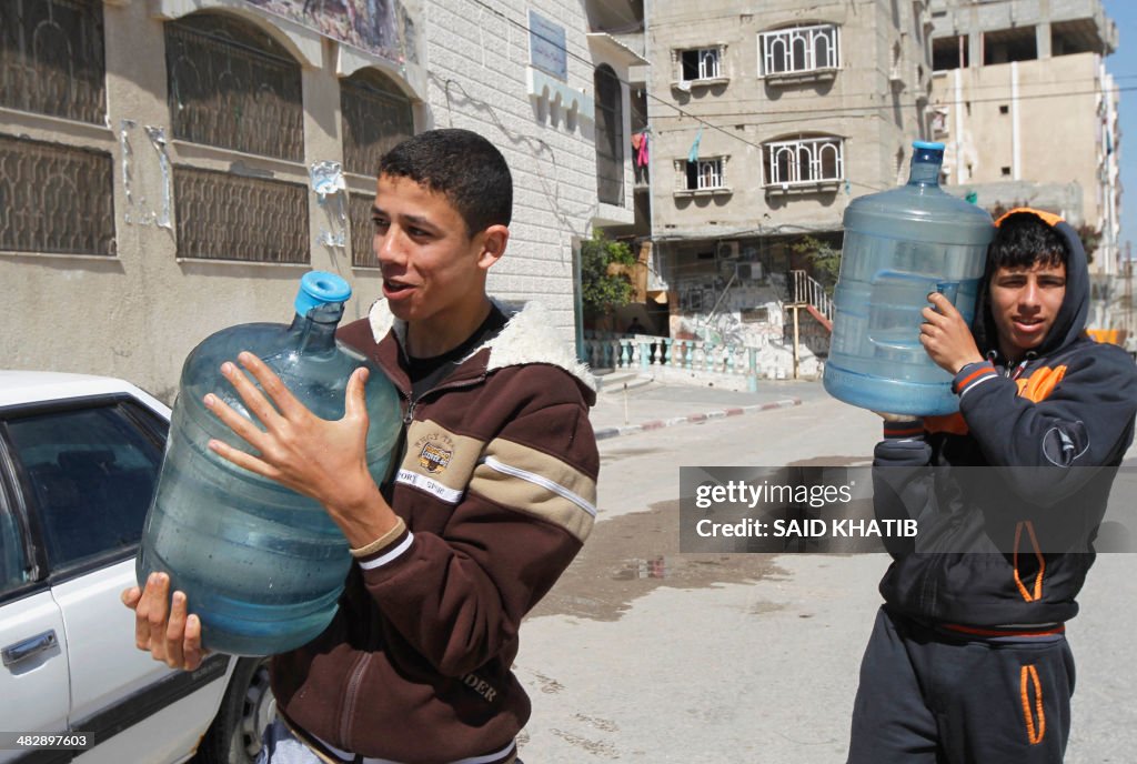 PALESTINIAN-GAZA-THEME-WATER