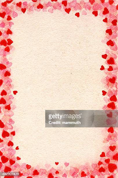 heart-frame for valentine's day - heart shape frame stock illustrations