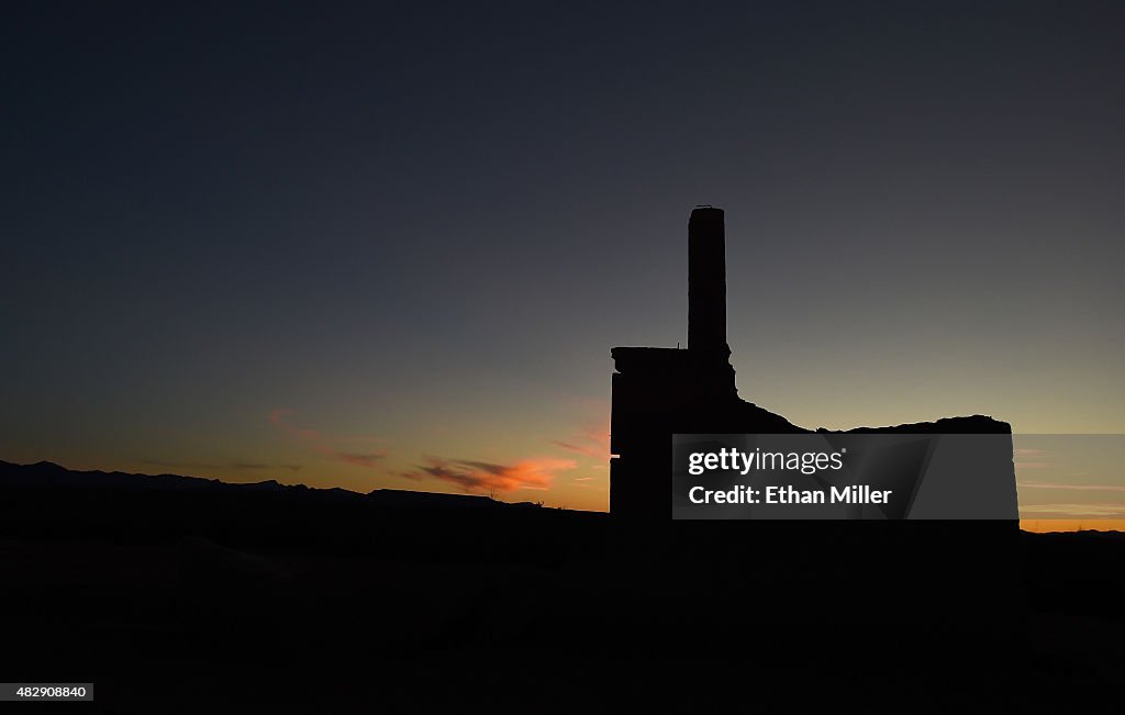 St. Thomas Ghost Town In Lake Mead Remains Exposed As Drought Continues