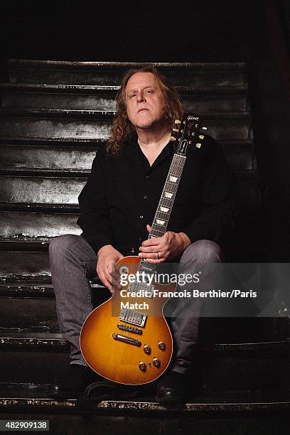 Guitarist Warren Haynes is photographed for Paris Match on May 5, 2015 in Paris, France.