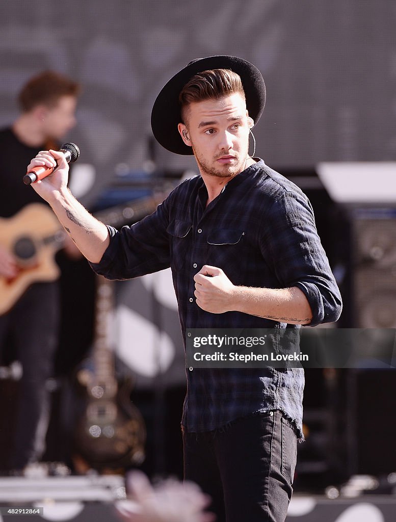 One Direction Performs On ABC's "Good Morning America"