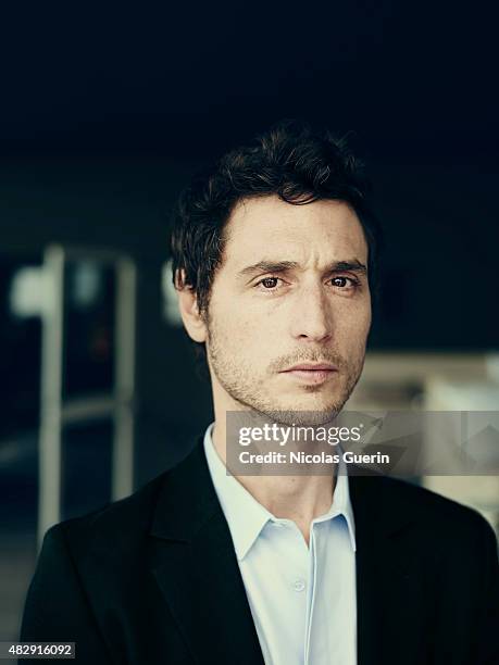 Actor and film director Jeremie Elkaim are photographed on May 19, 2015 in Cannes, France.