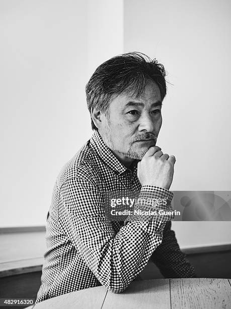 Film director Kiyoshi Kurosawa is photographed on May 18, 2015 in Cannes, France.