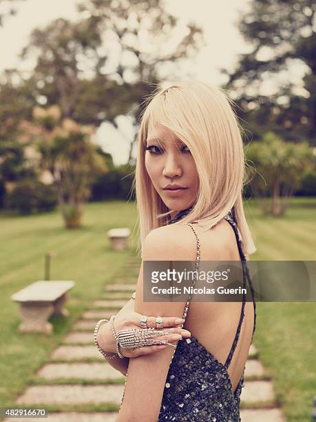 Fashion model Soo Joo Park is photographed on May 21, 2015 in Cannes, France.