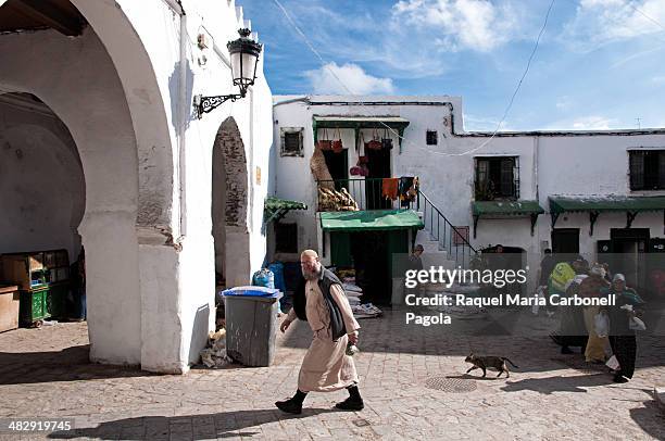 Bab Mkabar entrance into the white medina.