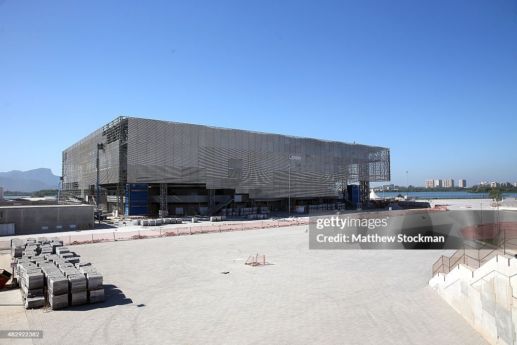 Rio 2016 Olympic Park Construction in Progress