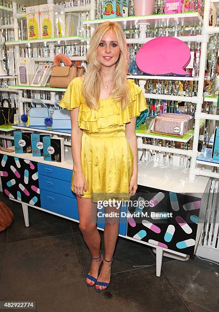 Diana Vickers attends the Zara Martin x Skinnydip London party celebrating the launch of "The Wild Collection" collaborative headphone range at the...