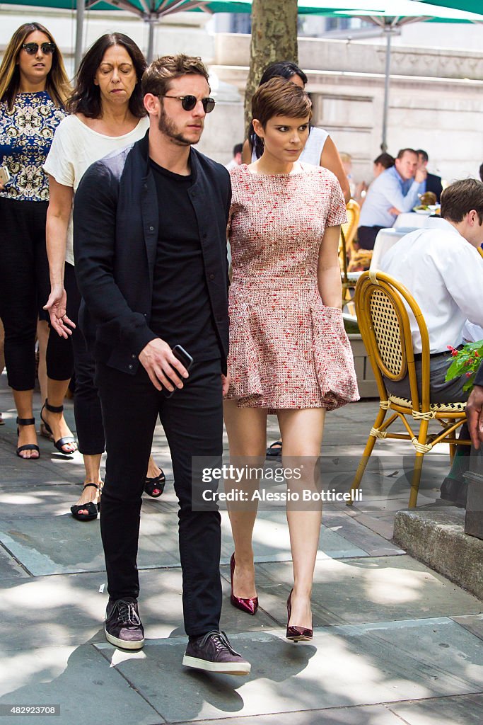 Celebrity Sightings In New York City - August 04, 2015