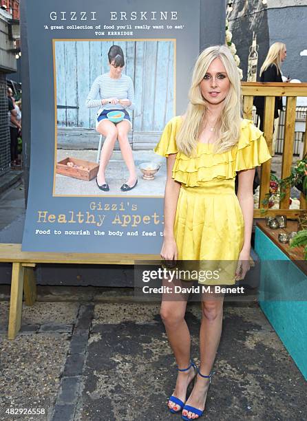 Diana Vickers attends the book launch party for "Gizzi's Healthy Appetite: Food To Nourish The Body And Feed The Soul" by chef Gizzi Erskine at...