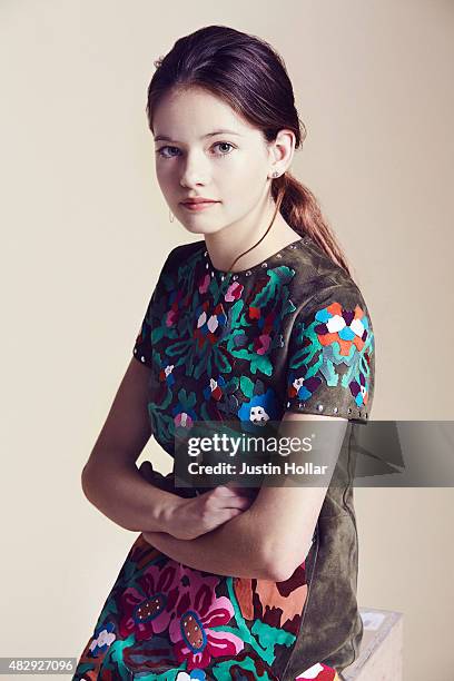 Actress Mackenzie Foy is photographed for Wmagazine.com on November 3, 2014 in New York City.