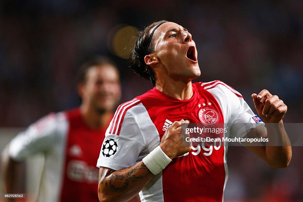 Ajax v Rapid Vienna - UEFA Champions League: Third Qualifying Round 2nd Leg