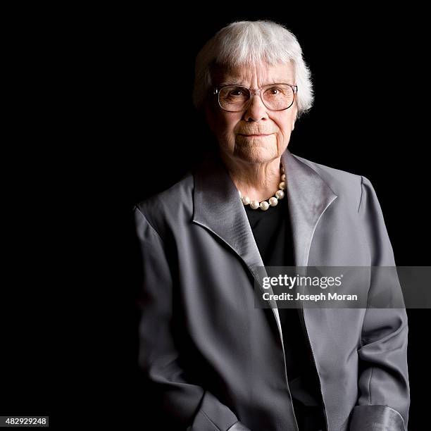 New York, NY Author Harper Lee is photographed for Self Assignment on March 13 in New York City.