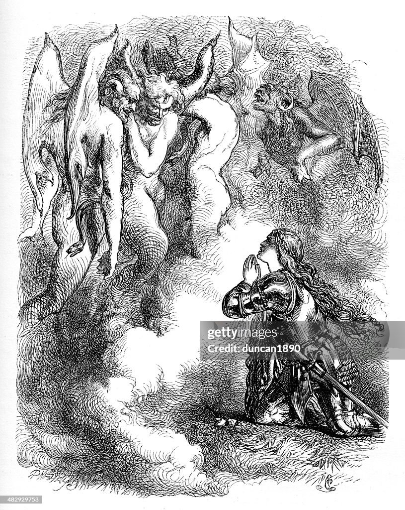The Knight before Demons