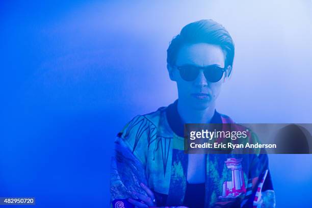 La Roux poses for a portrait for Billboard Magazine on June 6, 2014 in New York City.