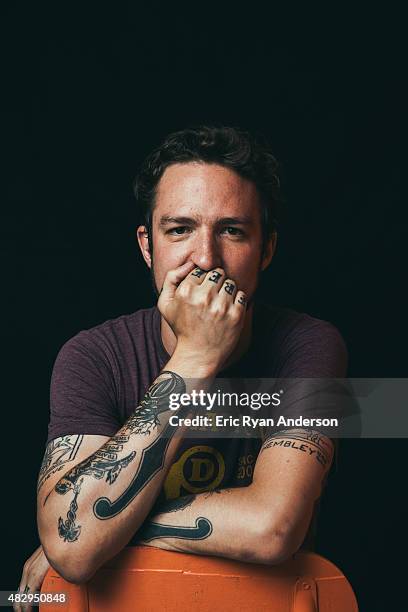 Frank Turner poses for a portrait for Billboard Magazine on June 6, 2014 in New York City.