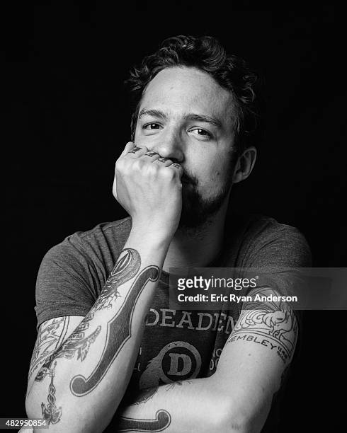 Frank Turner poses for a portrait for Billboard Magazine on June 6, 2014 in New York City.