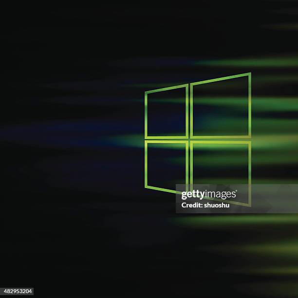 Windows Sample Pic Windows Desktop Wallpaper High Res Illustrations - Getty Images