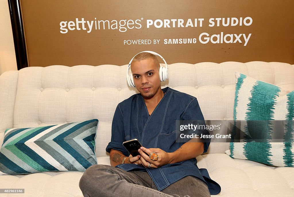 Behind The Scenes Of The Getty Images Portrait Studio Powered By Samsung Galaxy At 2015 Summer TCA's